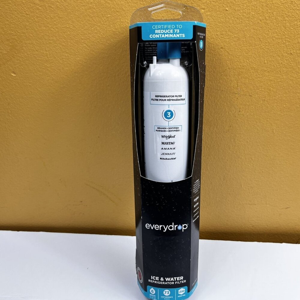 Everydrop by Whirlpool Ice and Water Refrigerator Filter 3 NEW